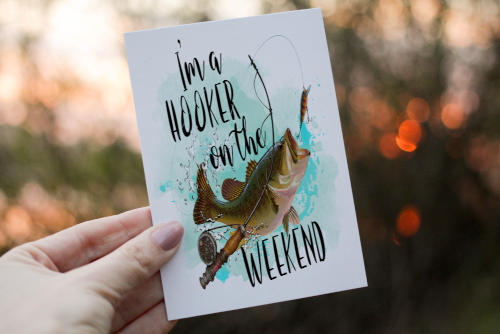 Fishing Birthday Card, Card for Birthday, Greetings Card